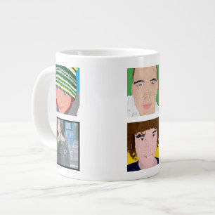 Mug personnalisé de jumbo personnalisé Instagram