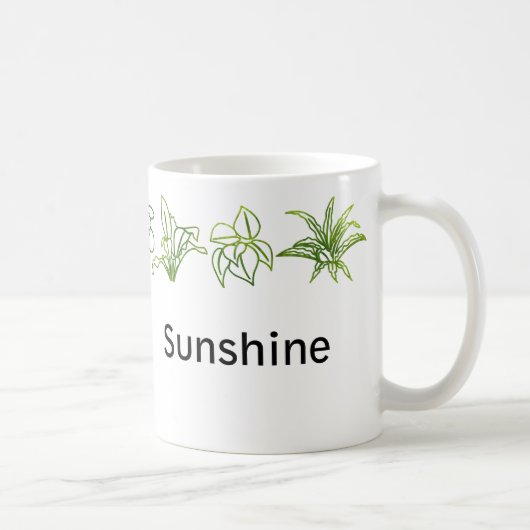 Mug personnalisé des Plantes de la Maison Verte mo (Droite)