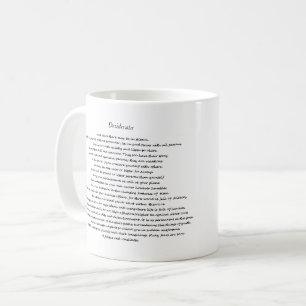 MUG PERSONNALISÉ DESIDERATA