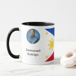 Mug personnalisé drapeau de l'héritage Pinoy phili