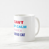 Mug Personnalisé Drôle Dit Bambino Chat ne peut pas ga (Devant droit)