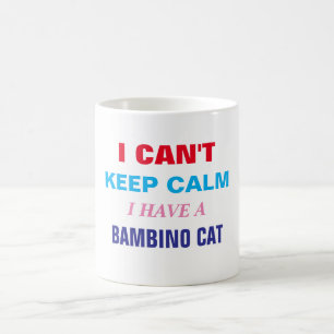 Mug Personnalisé Drôle Dit Bambino Chat ne peut pas ga