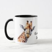 Mug Personnalisé Drôle Giraffe Lover (Gauche)