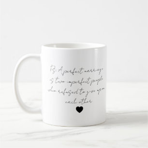 Mug Personnalisé Écriture Manuscrite Réelle Mug en