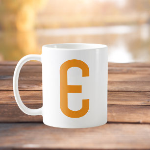 Mug Personnalisé en gras initial