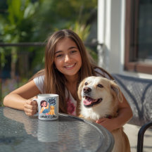 Mug Personnalisé Équipe “Bonne Vibration” Mignonne