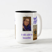 Mug personnalisé "Fière de moi-même" - photo perso (Devant droit)