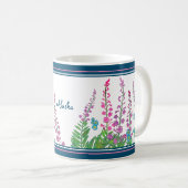 Mug Personnalisé Fleur sauvage de l'Alaska (Devant droit)