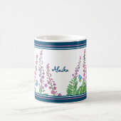 Mug Personnalisé Fleur sauvage de l'Alaska (Centre)