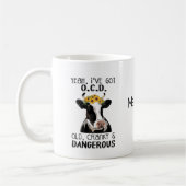 Mug Personnalisé Funny J'ai OCD (Gauche)