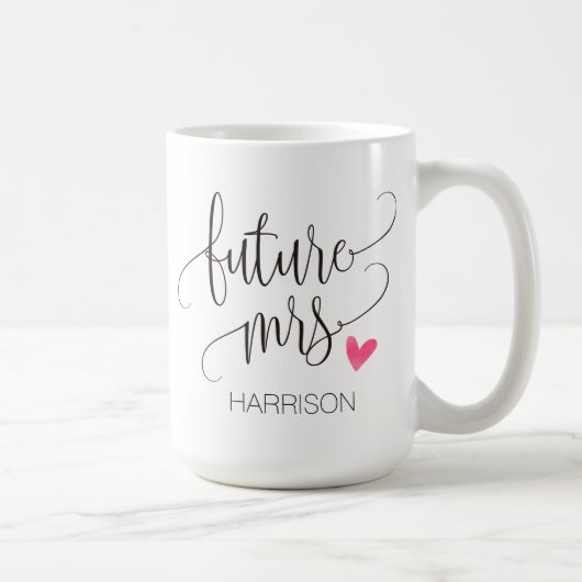 Mug Personnalisé, Futur Mme-4 (Droite)