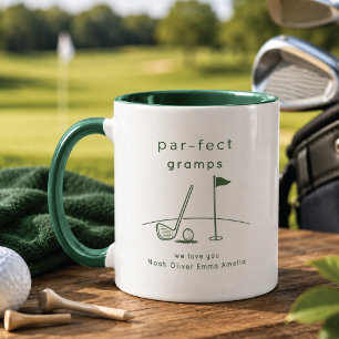 Mug Personnalisé Golf Gramps Cadeau Personnalisé