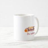 Mug Personnalisé Grateful Doctor Thanksgiving (Devant droit)