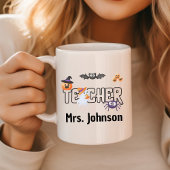 Mug Personnalisé Halloween enseignant mignon cadeau ca