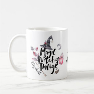 Mug Personnalisé Halloween sorcière magique
