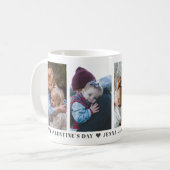 Mug personnalisé Heureuse Sainte-Valentin (Devant gauche)