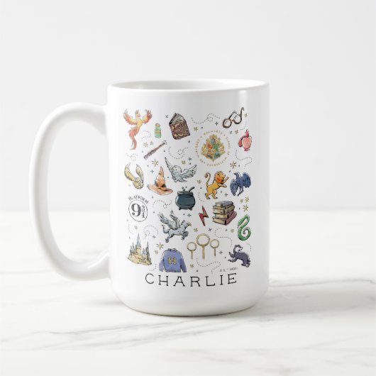 Mug Personnalisé | Icônes HARRY POTTER™ (Gauche)