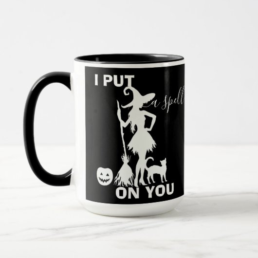 Mug Personnalisé J'AI MIS UN SPELL SUR VOUS Funny Cera (Gauche)