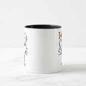 Mug Personnalisé J'Aime Mon Cocker Spaniel (Centre)