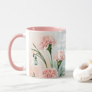 Mug Personnalisé Janvier Mois de naissance Chrétien