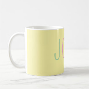 Mug Personnalisé Jaune – Tasse à Café Personnalisé