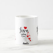 Mug personnalisé Je t'aime (Centre)