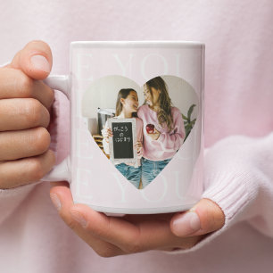 Mug Personnalisé Je t'aime Maman Coeur Photo