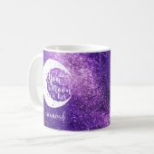 Mug Personnalisé je vous aime à la lune & dos (Devant gauche)