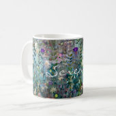 Mug Personnalisé Joli Fleur sauvage Whimsical Boho Tur (Devant gauche)