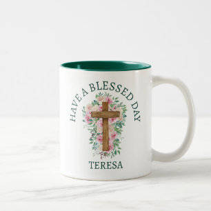 Mug personnalisé ! "Journée bénie"