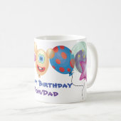 Mug personnalisé Joyeux anniversaire mignon ballon (Devant droit)