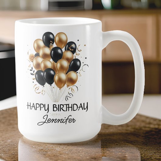 Mug Personnalisé Joyeux Anniversaire Mug, cadeau pour 