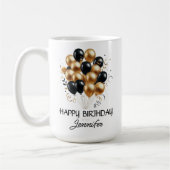 Mug Personnalisé Joyeux Anniversaire Mug, cadeau pour  (Gauche)