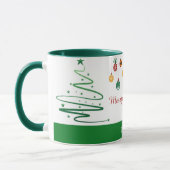 Mug personnalisé Joyeux Noël (Gauche)