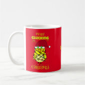 Mug Personnalisé Joyeux Noël Funny Festif Poulet (Gauche)