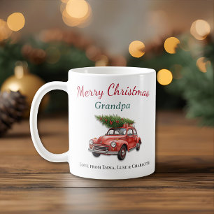 Mug personnalisé Joyeux Noël Papy