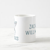 Mug Personnalisé Juste un garçon qui aime les requins  (Centre)