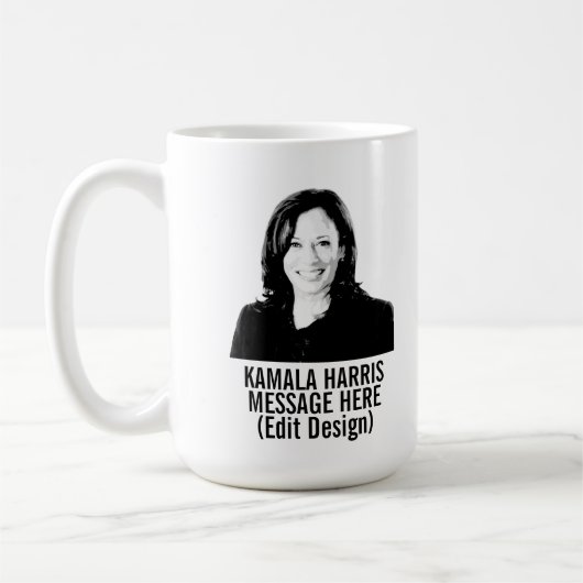 Mug Personnalisé Kamala Harris (Gauche)