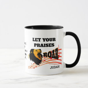 Mug PERSONNALISÉ LAISSEZ VOS PRIÈRES ROAR Christian