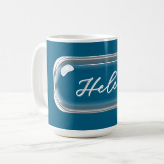 Mug Personnalisé – Lentille en Verre de Couleur Vi