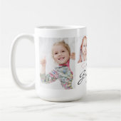 Mug PERSONNALISÉ LOVE YOU GRANDMA 4 Script photo (Gauche)