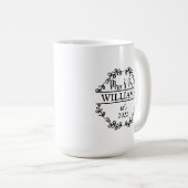 Mug Personnalisé M. et Mme Newlysaw (Devant droit)