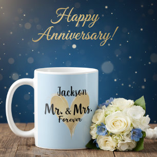 Mug personnalisé M. & Mme. Pour toujours