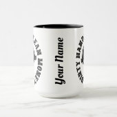 Mug Personnalisé Mains sales argent propre (Centre)