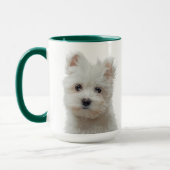 Mug personnalisé Maltais Terrier (Gauche)