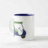 Mug personnalisé Marine & Green Golf (Devant gauche)