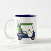 Mug personnalisé Marine & Green Golf (Gauche)
