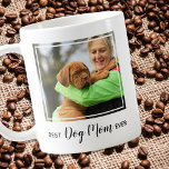 Mug Personnalisé Meilleur Chien Maman Jamais Animal Ph<br><div class="desc">Surprenez la maman du chien que ce soit son anniversaire, la fête des mères, ou pour sortir de la maison de chien, avec cette super mignonne tasse à café de la meilleure maman du monde pour chien. Meilleur Chien Maman Ever - Amour, Personnalisez le nom. Personnalisez avec les photos préférées...</div>