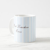 Mug personnalisé Meilleur Professeur (Devant gauche)