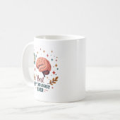Mug Personnalisé Meilleur Psychologue Jamais mignon Co (Devant gauche)